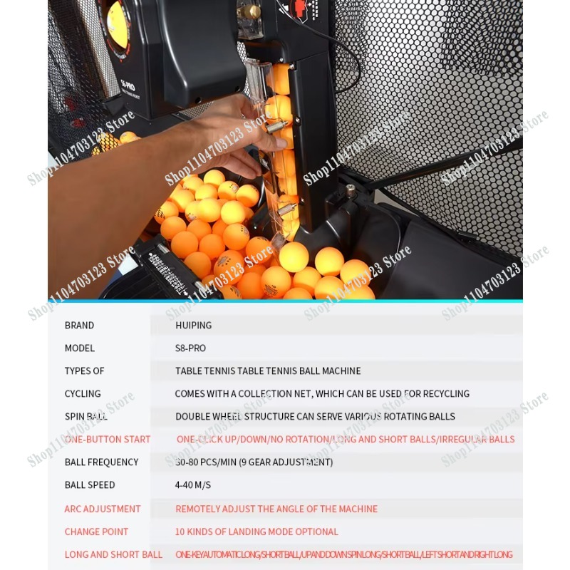 Table Tennis Robot - Venta directa de fábrica del práctico