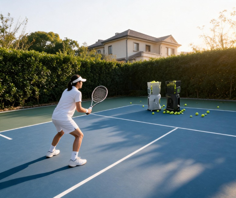 Robot Ball Machine - Máquina Lanzadora de Pelotas de Tenis
