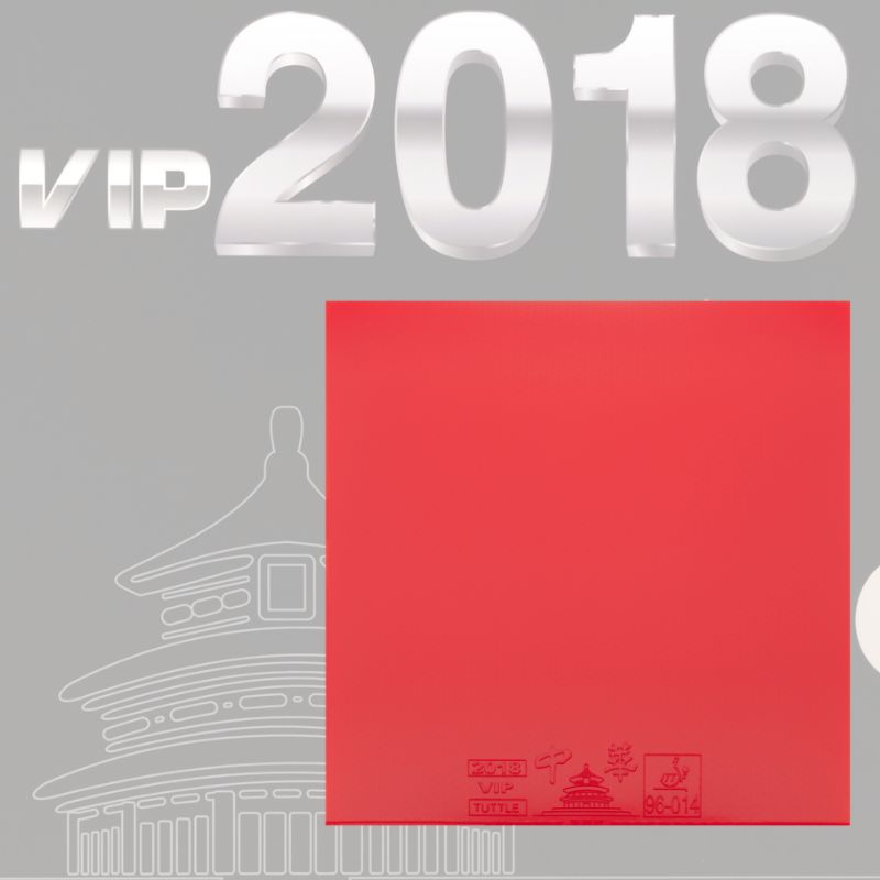 Table Tennis Drawing - TUTTLE VIP 2018 CHINA goma para