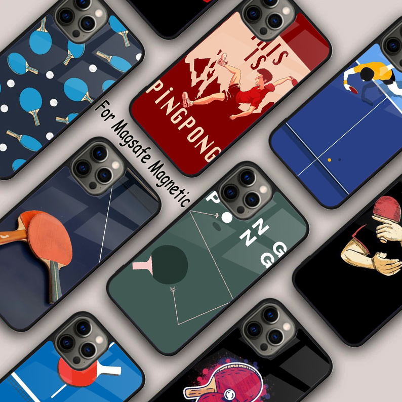 Table Tennis Pro Pc - Funda de teléfono magnética deportiva de