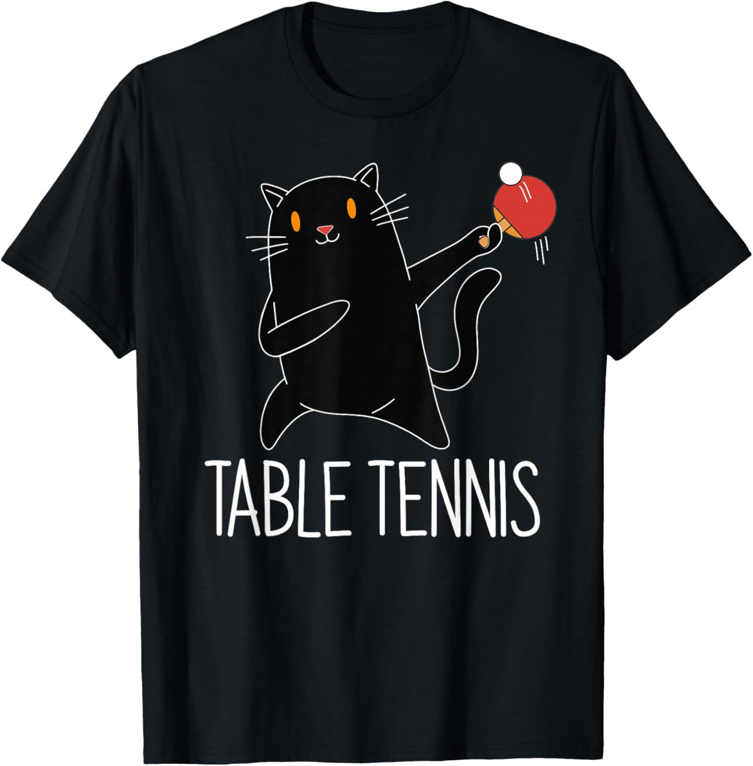 Table Tennis Outfit - Camiseta de tenis de mesa Black