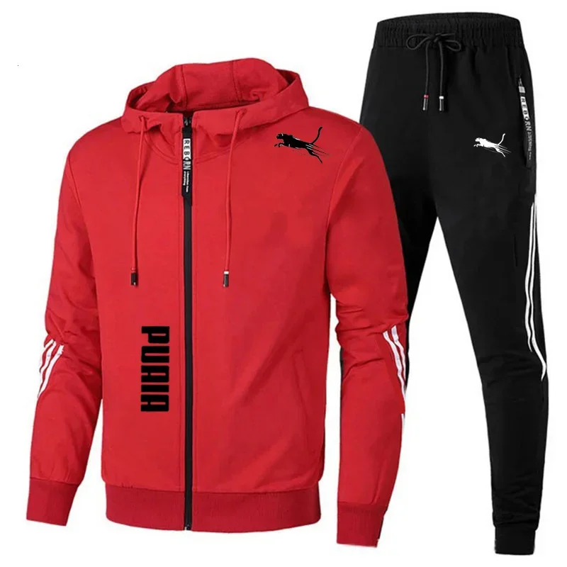 Table Tennis Outfit - Conjunto Deportivo para Hombre, Primavera-Otoño, Sudadera