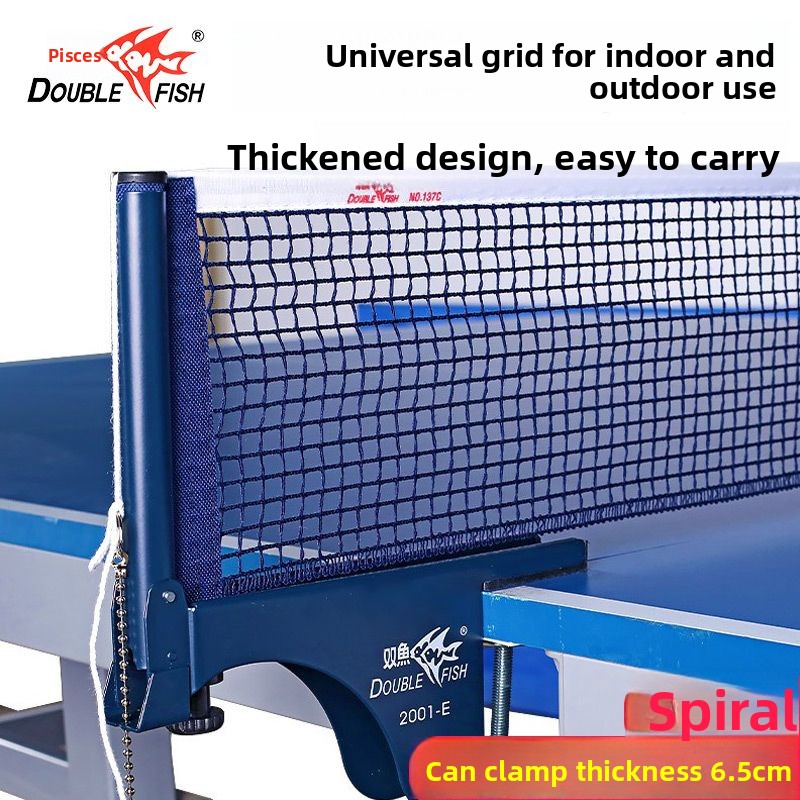Table Tennis Drawing - Red de tenis de mesa DOUBLE