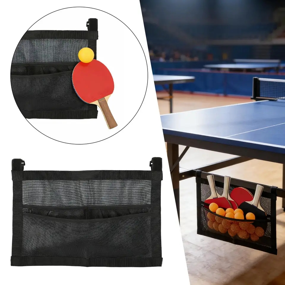 Table Tennis Kit Bag - Nuevo soporte de malla para pelotas