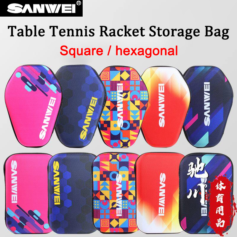 Estuche Rígido SANWEI para Raq - Table Tennis Kit Bag reseña y precio