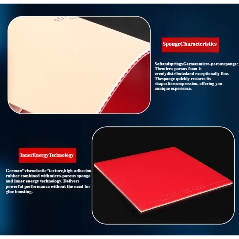 TIBHAR K2 hoja de goma para te - Table Tennis From reseña y precio