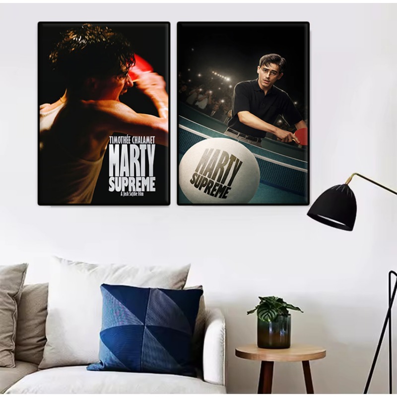 Pósteres de películas deportiv - Table Tennis Drawing reseña y precio