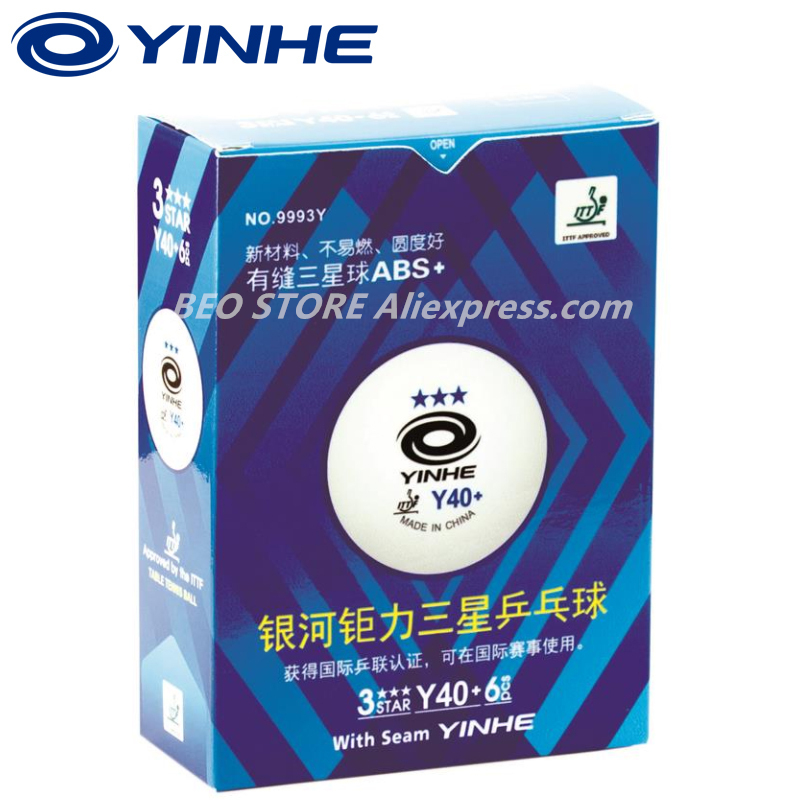 60 pelotas YINHE 3 estrellas Y - Table Tennis How To Play reseña y precio
