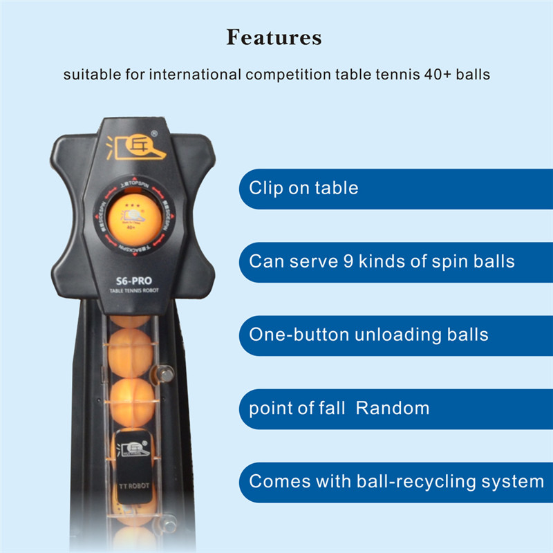 HUIPANG-Robot de tenis de mesa - Robot Ball Machine reseña y precio