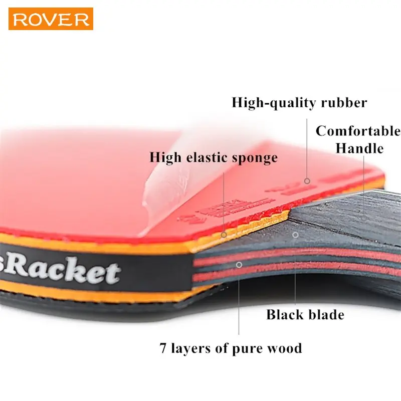 Raqueta de tenis de mesa de 5/ - Table Tennis How To Play reseña y precio