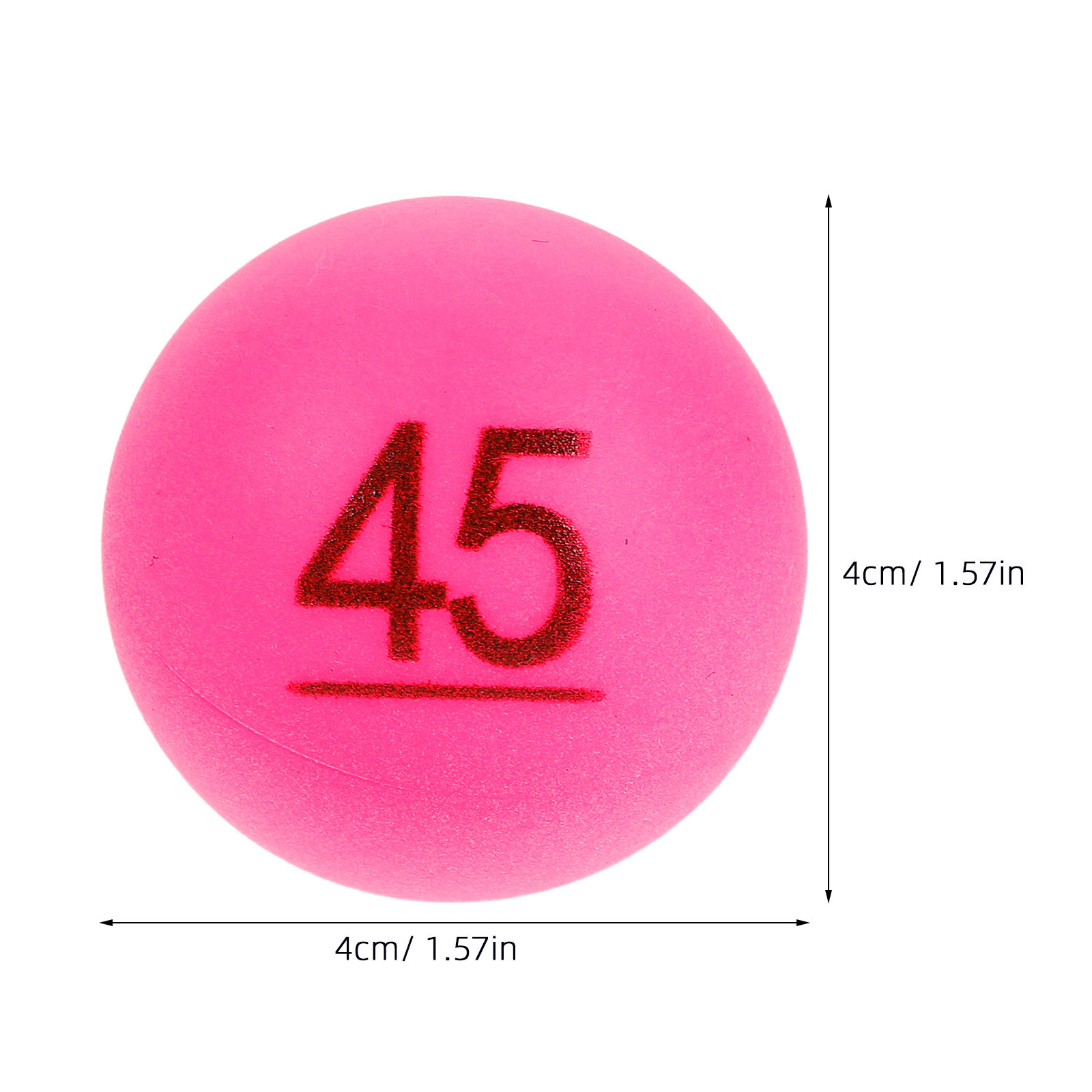 100 Piezas de Bolas de Bingo N - Table Tennis Drawing reseña y precio