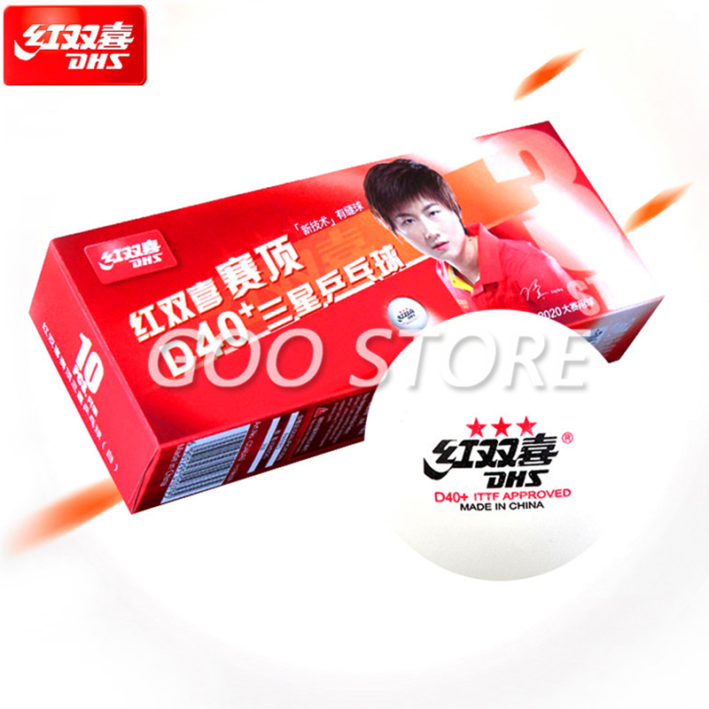 Pelota de tenis de mesa DHS 3  - Table Tennis Robot reseña y precio