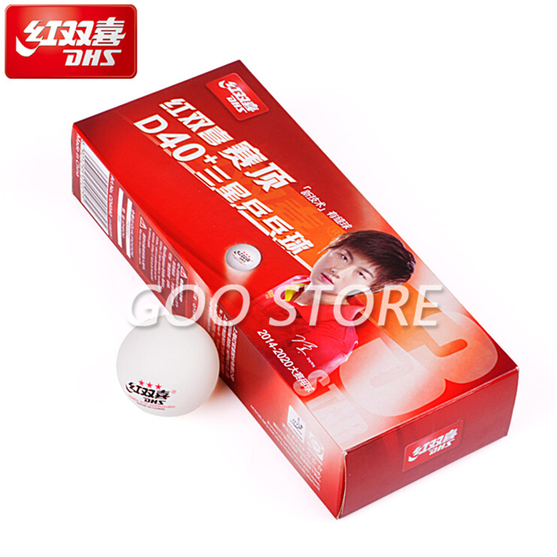 Pelota de tenis de mesa DHS 3  - Table Tennis Robot reseña y precio