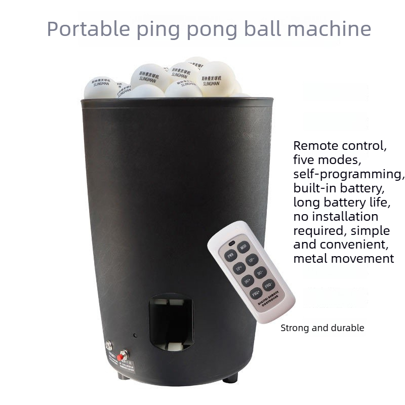Máquina Portátil de Lanzamient - Robot Ball Machine reseña y precio