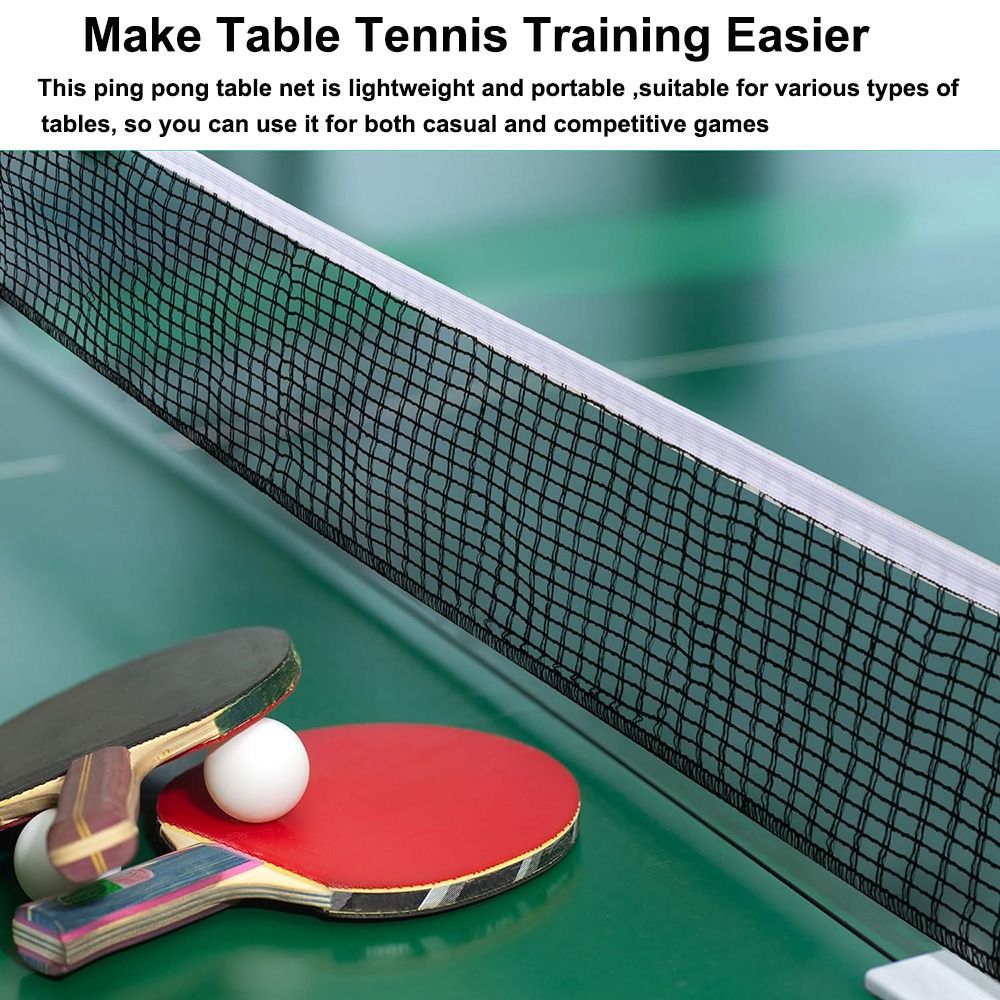 Red retráctil para tenis de me - Table Tennis How To Play reseña y precio