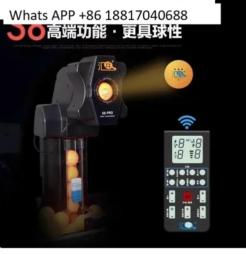 Robot Huipang S8-PRO para teni - Table Tennis Robot reseña y precio