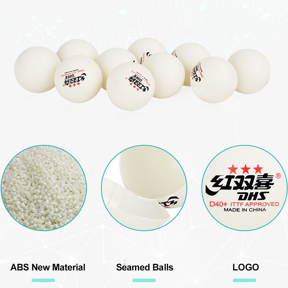 DHS D40+ DJ40+ Pelotas de Ping - Table Tennis Robot reseña y precio