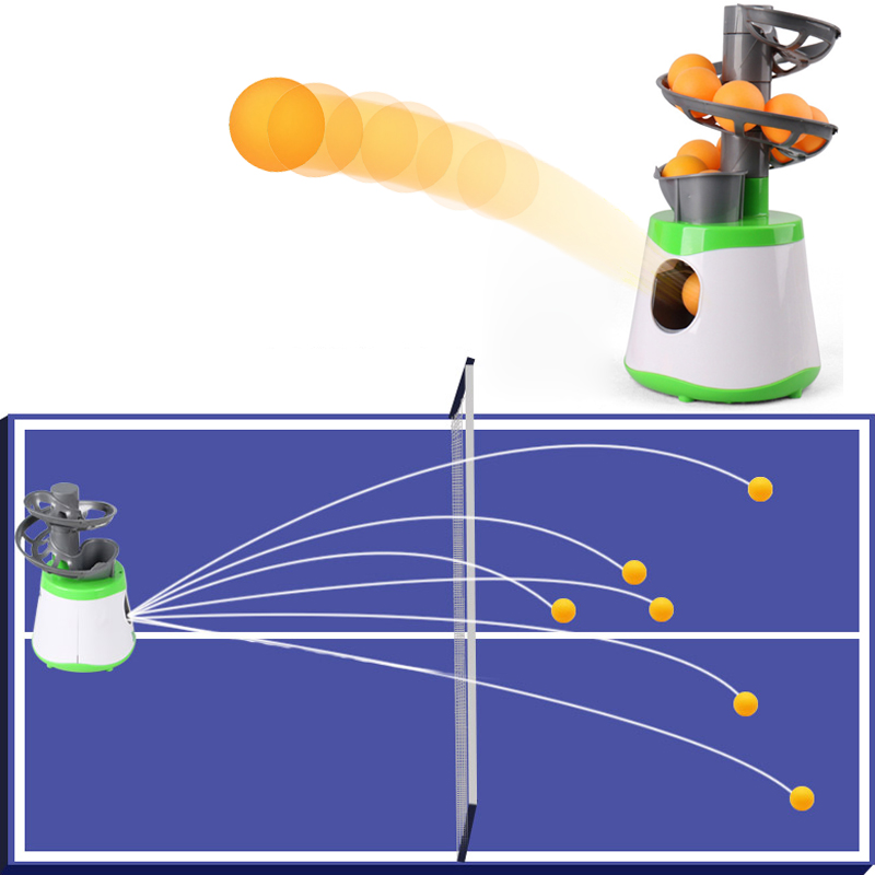 Mini Robot de tenis de mesa co - Table Tennis Robot reseña y precio